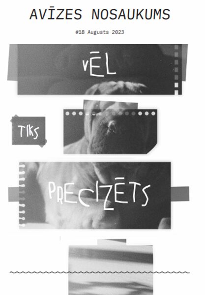 AN #18 – *vēl tiks precizēts*